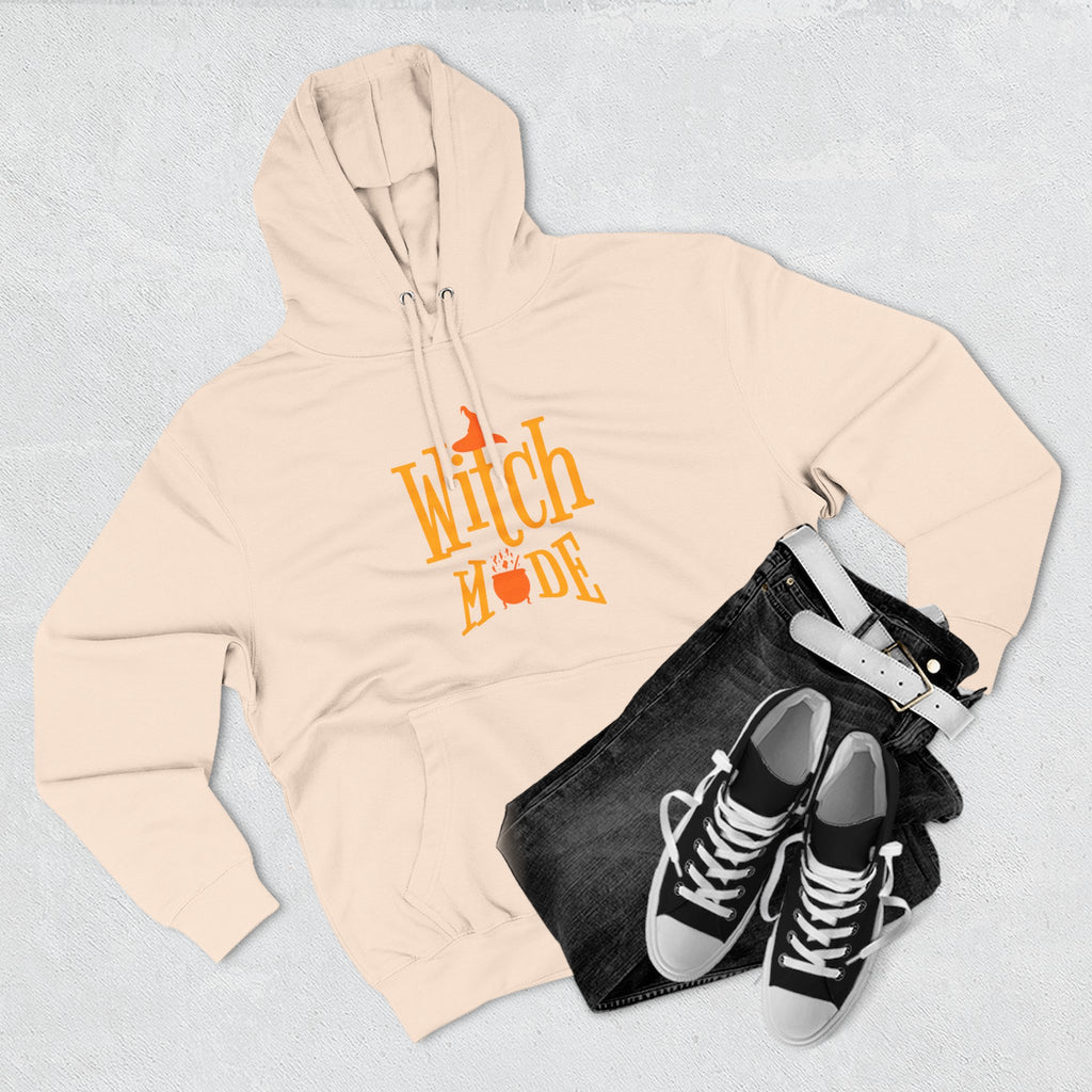 Witch Mode Halloween Fleece Hoodie