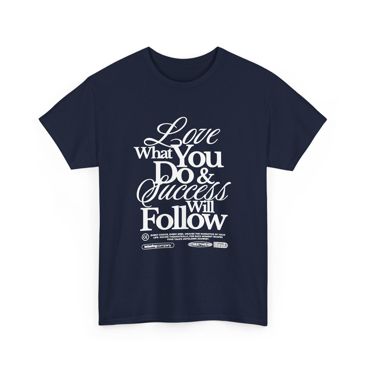 Motivational Unisex Heavy Cotton Tee - Love What You Do & Success Will Follow, Inspirational Shirt, Positive Vibes T-Shirt, Gift for [...]