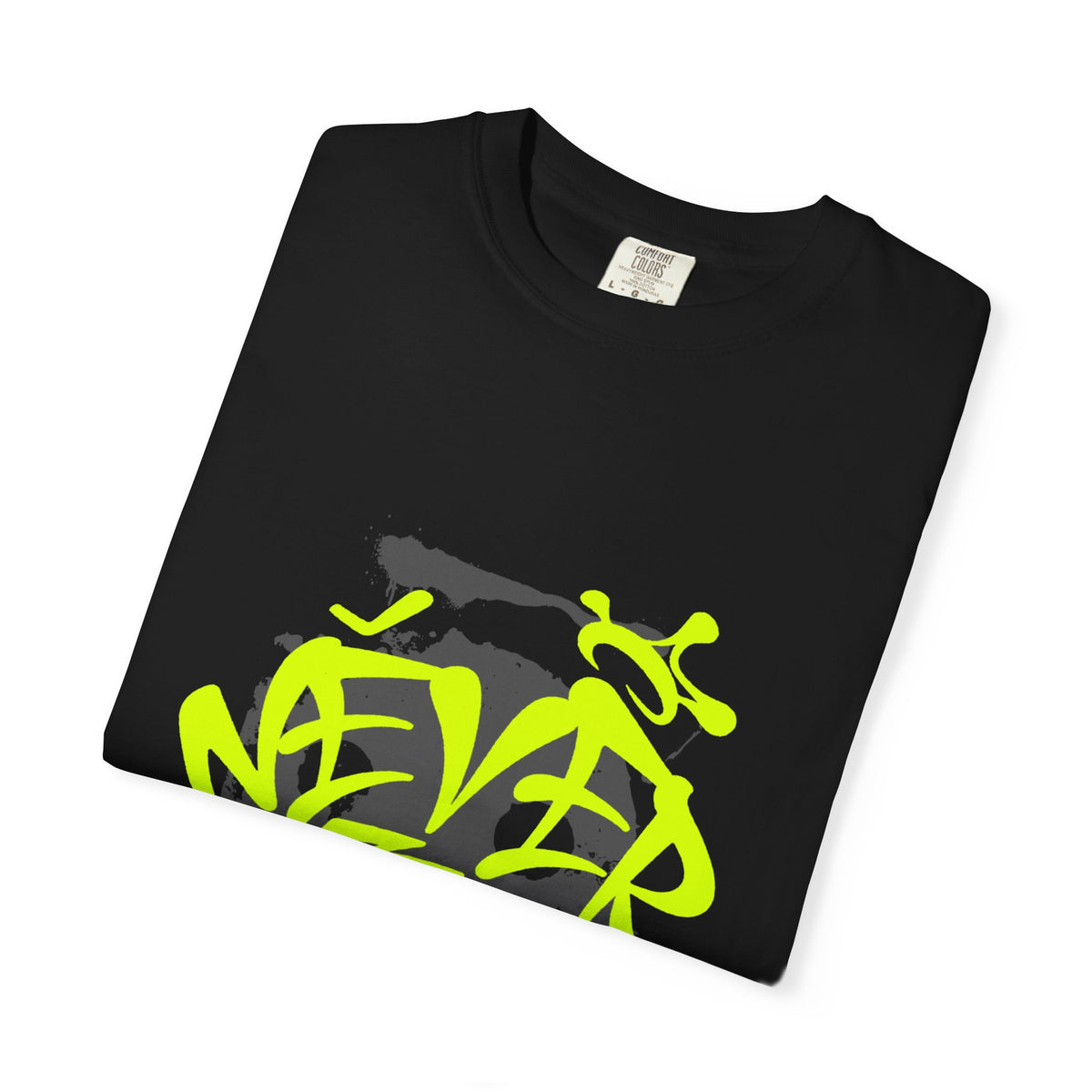 Never Mind Graffiti Graphic T-Shirt