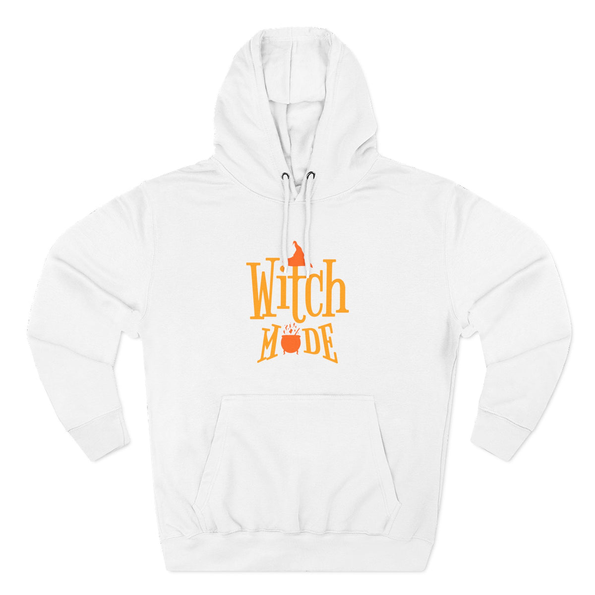 Witch Mode Halloween Fleece Hoodie