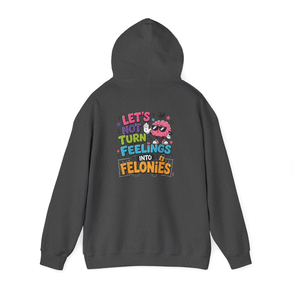 Let’s Not Turn Feelings Into Felonies Hoodie