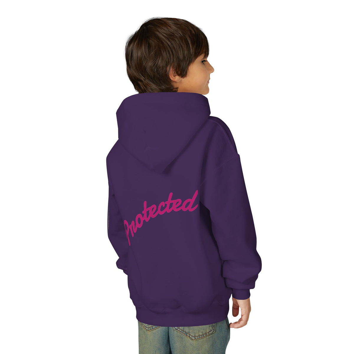 Youth Hoodie - "Behold, children are a heritage" Psalm 127:3 Christian Protected Pullover