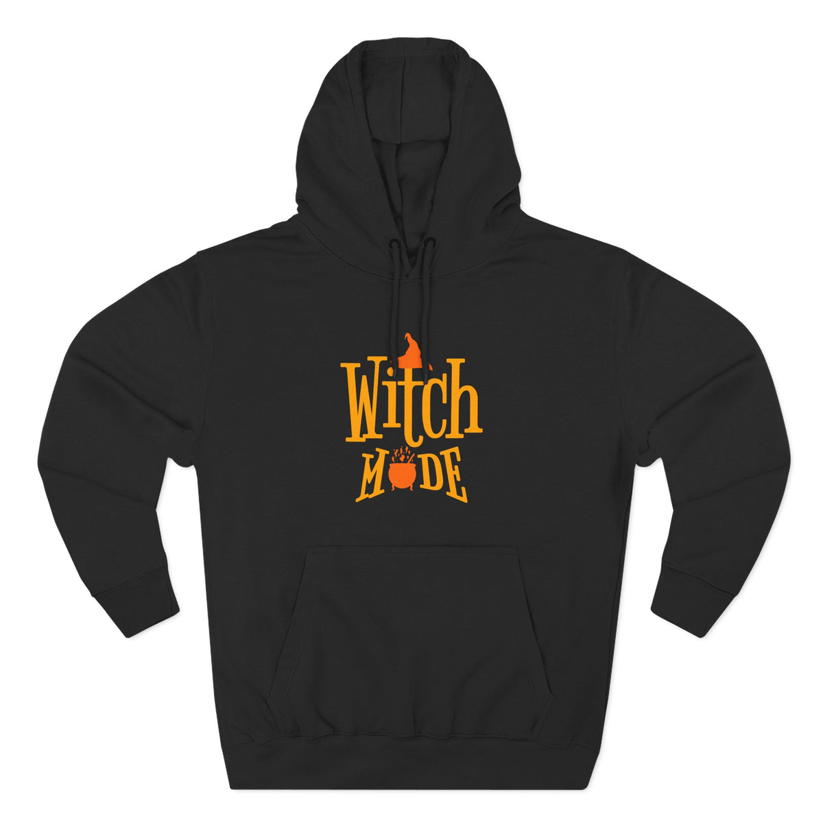 Witch Mode Halloween Fleece Hoodie