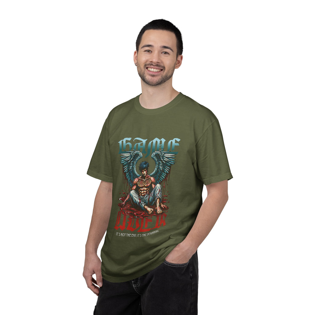 Fallen Angel Graphic T-Shirt — 'Blood & Water' Gothic Skate Tee