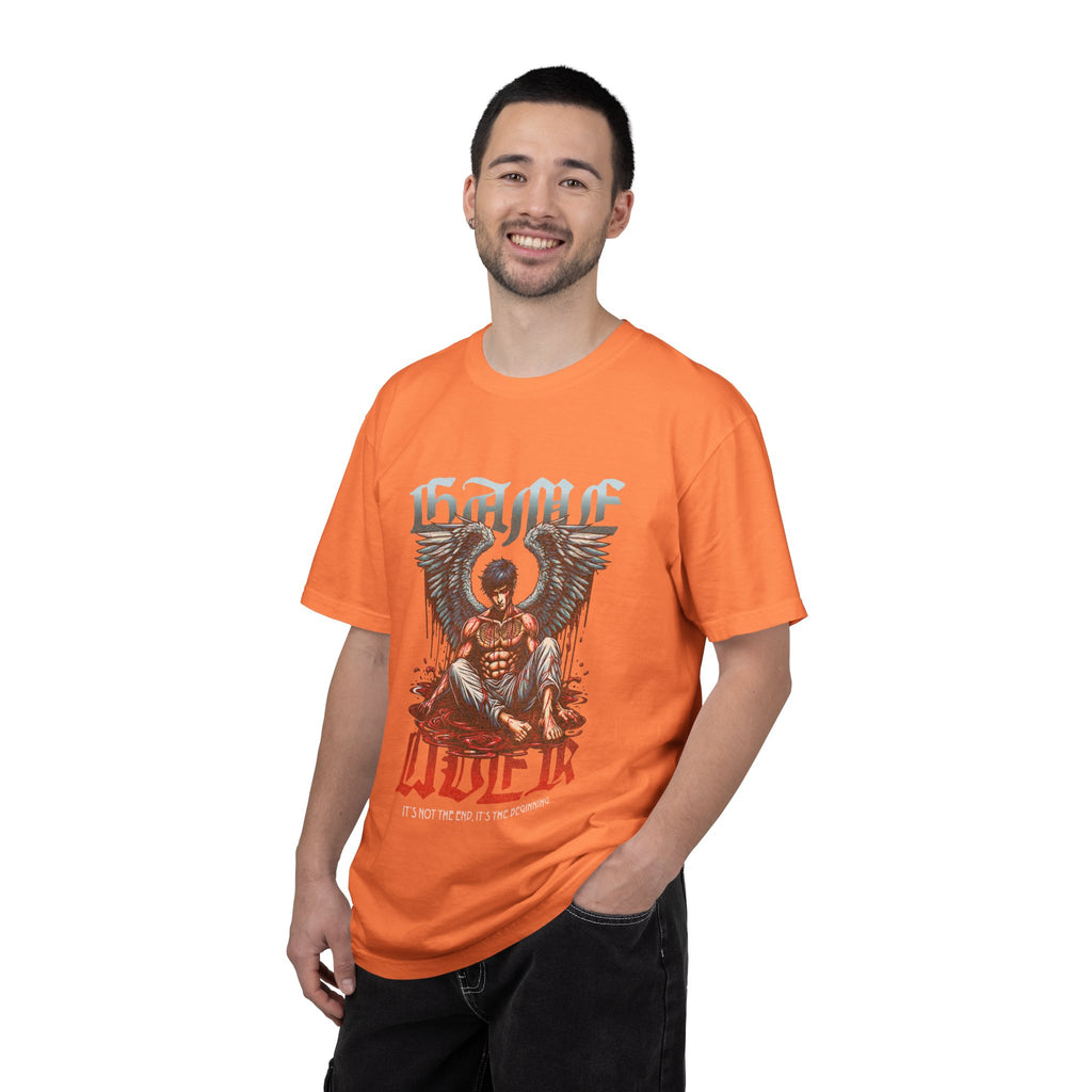 Fallen Angel Graphic T-Shirt — 'Blood & Water' Gothic Skate Tee