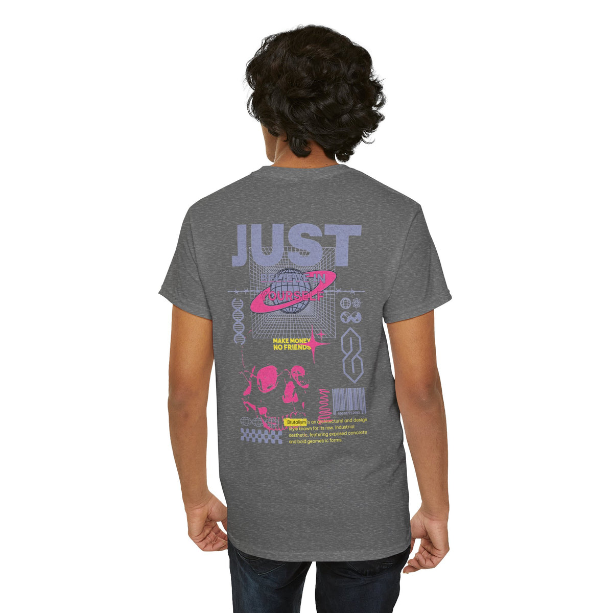 Trendy Graphic Tee with Bold Designs, Streetwear Fashion, Unisex Cotton Shirt, Perfect for Parties, Gifting & Casual Wear