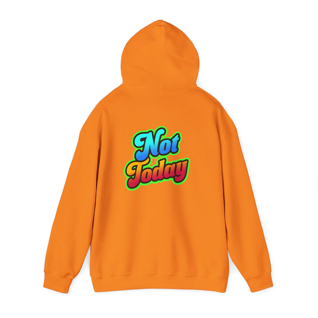 Chill Vibes Hoodie - Unisex Heavy Blend™ Hooded Sweatshirt with 'Not Today' Design, Cozy Casual Wear, Birthday Gift, Self-Care, [...]