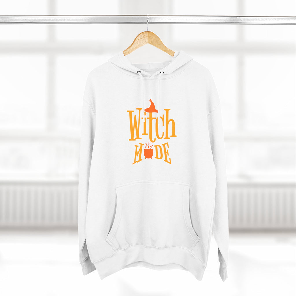 Witch Mode Halloween Fleece Hoodie