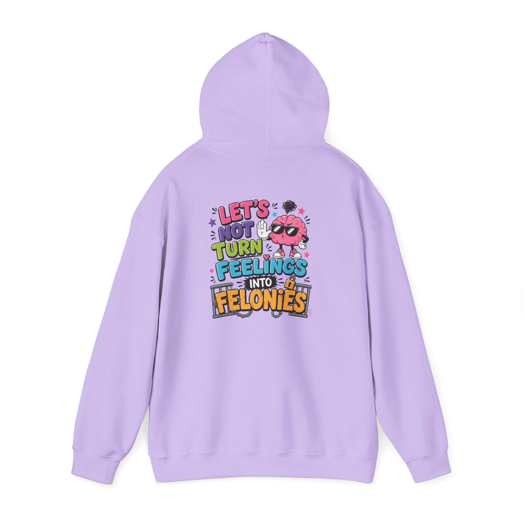 Let’s Not Turn Feelings Into Felonies Hoodie