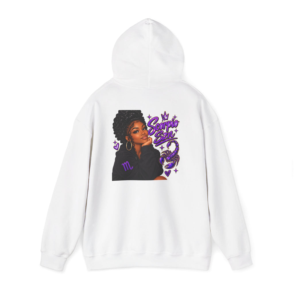 Scorpio Queen Zodiac Graphic Hoodie