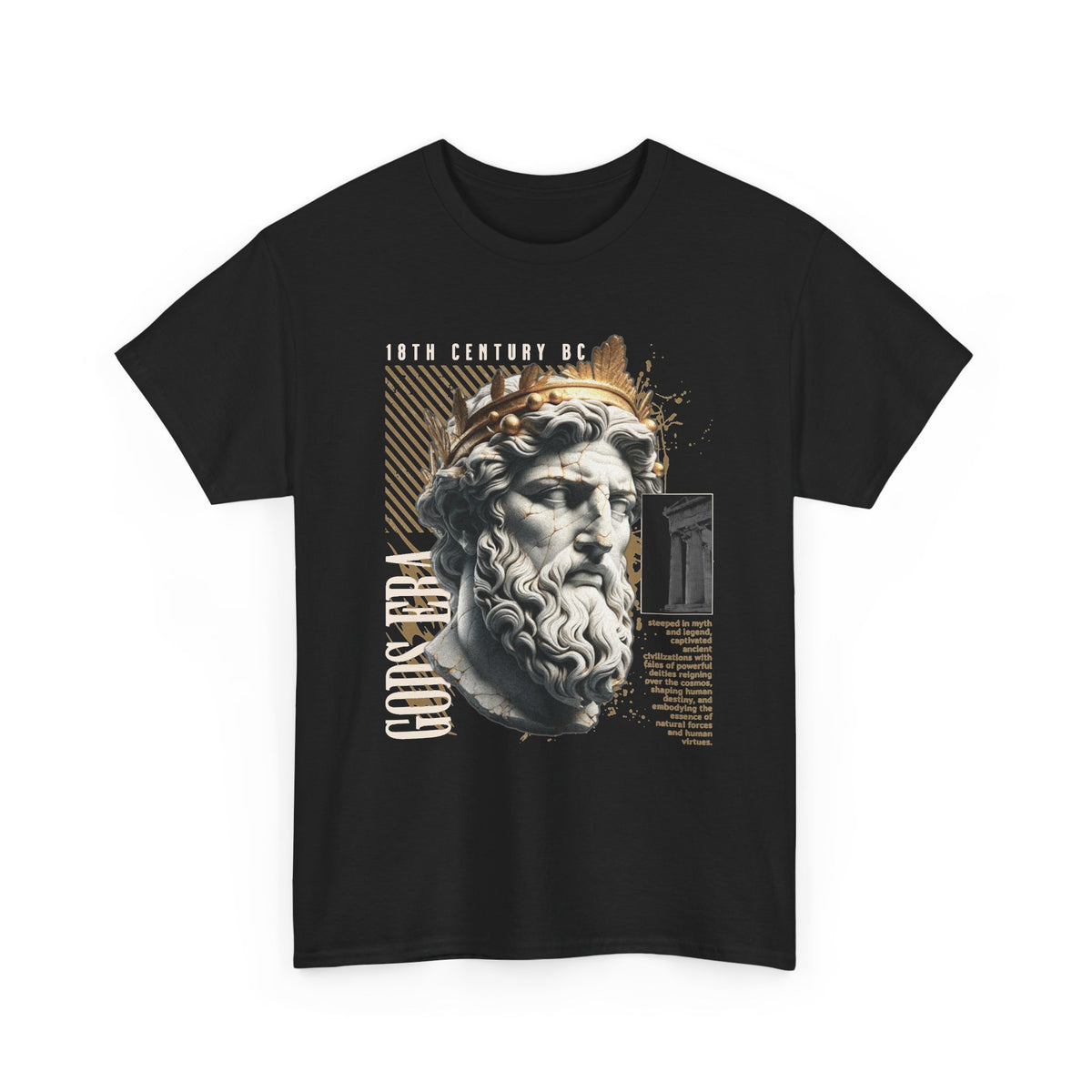 Gods Era Vintage Art-Inspired Unisex Heavy Cotton Tee, Graphic Tee, Unisex Casual Wear, Comfortable Everyday Style, Gift for Art Lovers, Unique [...]