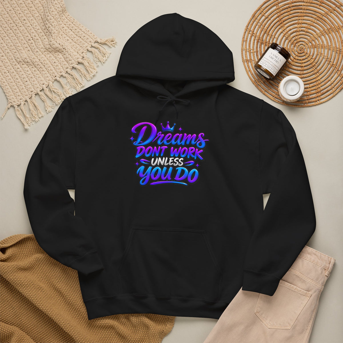 Dreams Dont Work Hoodie