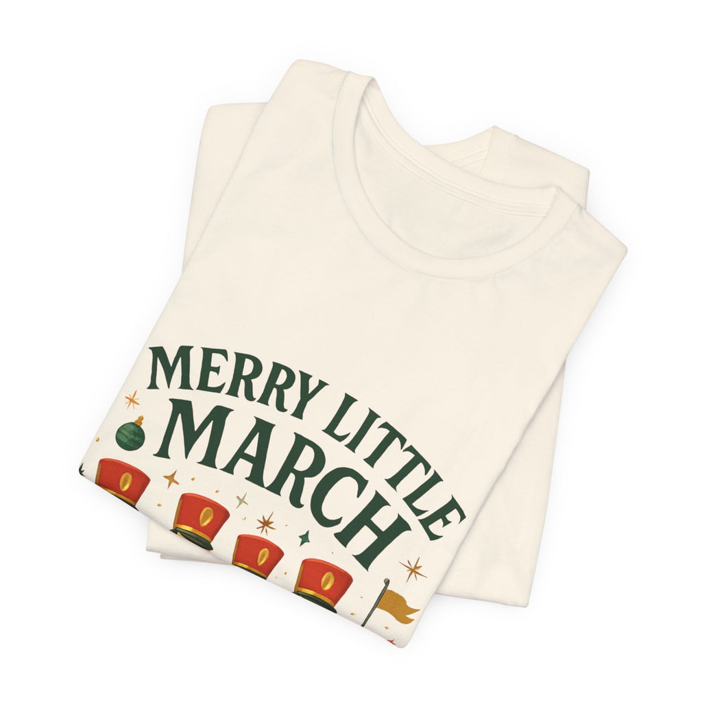 Merry Little March Nutcracker Toy Soldier Christmas Tee
