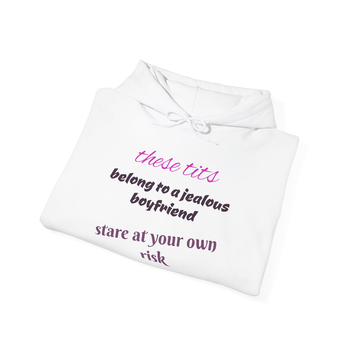 Jealous Boyfriend Hoodie, Funny Sweatshirt Gift, Statement Hoodie, Casual Streetwear, Unique Gift for Her, Playful Graphic Wear