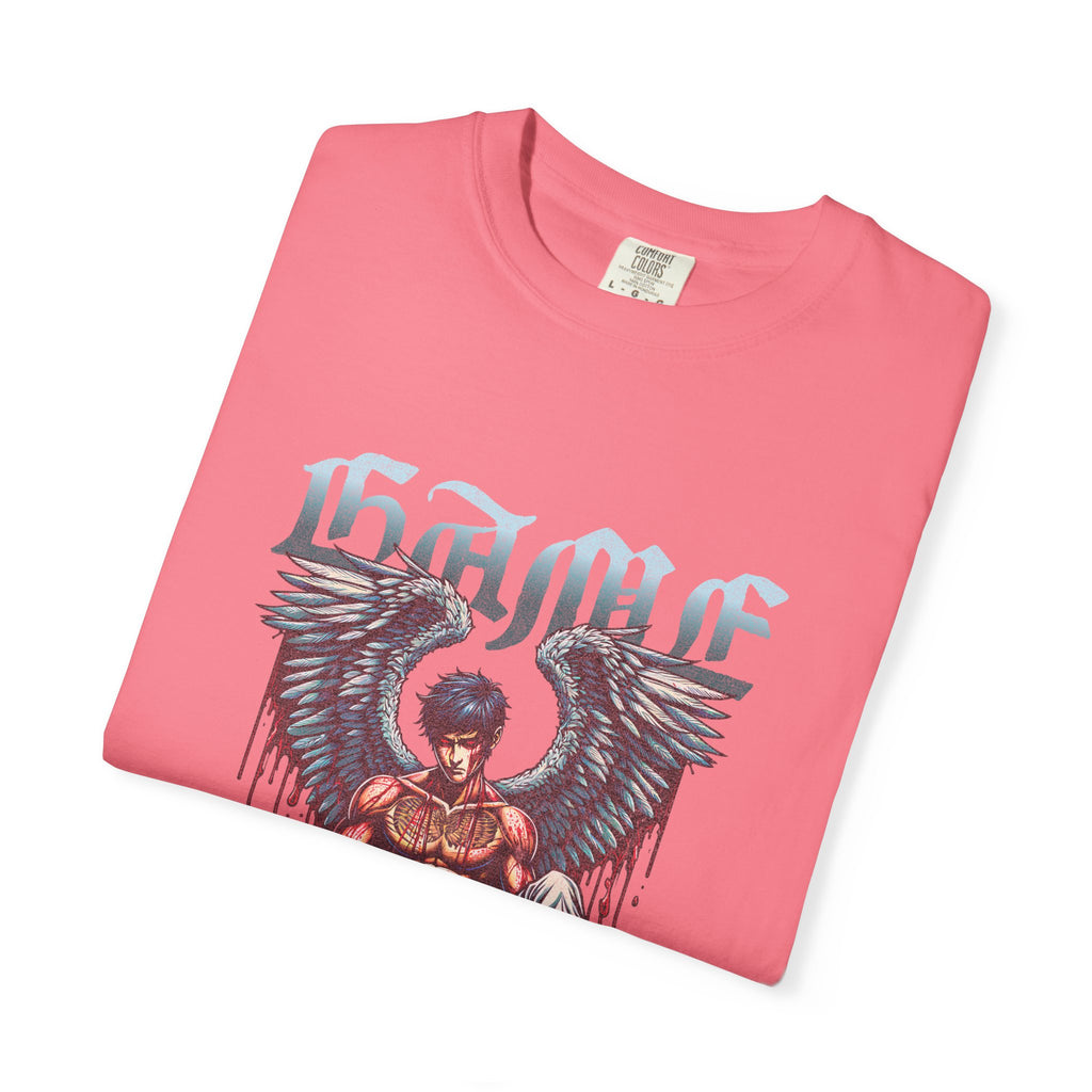 Fallen Angel Graphic T-Shirt — 'Blood & Water' Gothic Skate Tee