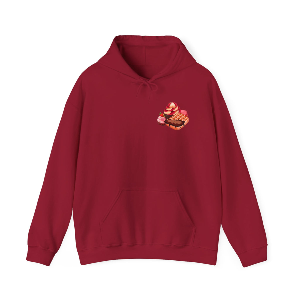 Calories Don’t Count on the Weekend  Dessert Graphic Hoodie