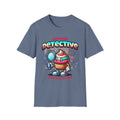 Cupcake Detective T-Shirt — 'Solving Sweet Mysteries' Cute Bakery Lover Tee