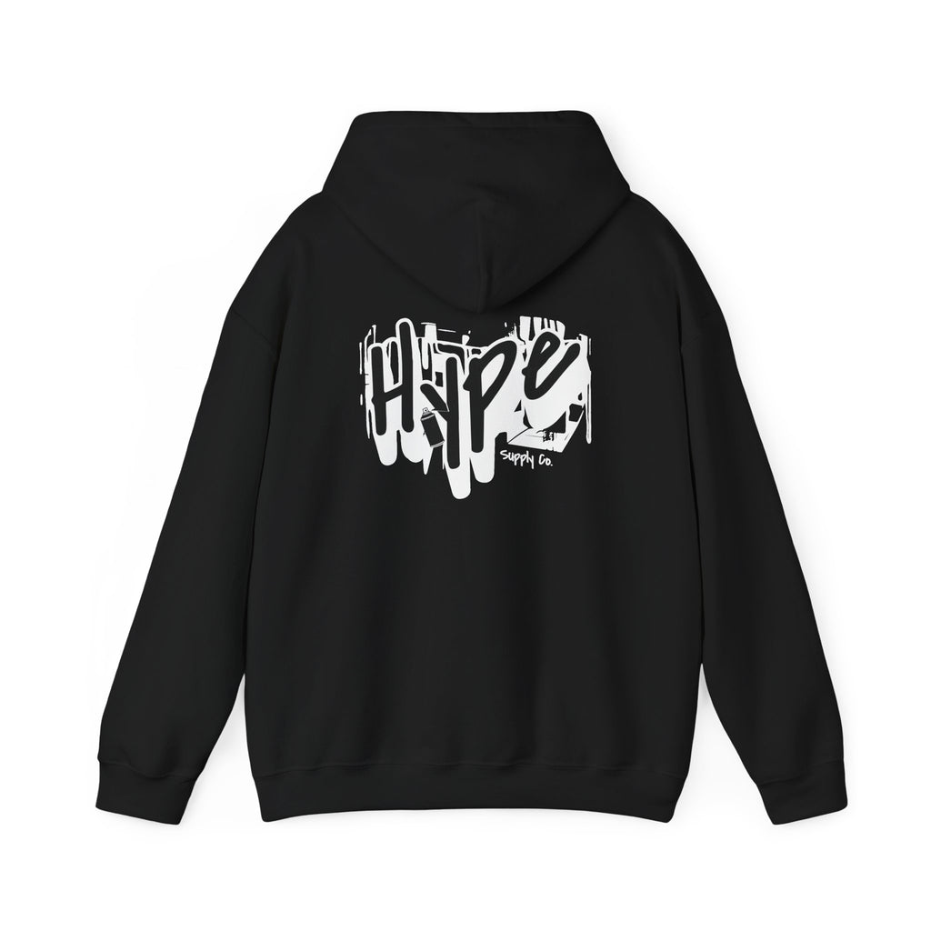 Hype  Graffiti Drip Streetwear Pullover Hoodie