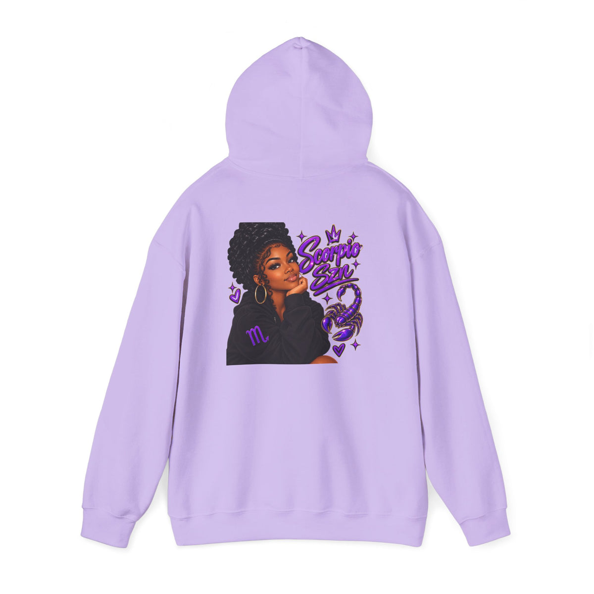 Scorpio Queen Zodiac Graphic Hoodie
