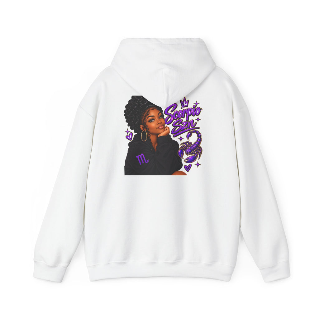 Scorpio Queen Zodiac Graphic Hoodie