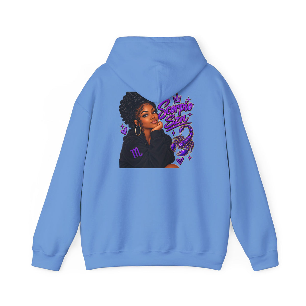 Scorpio Queen Zodiac Graphic Hoodie