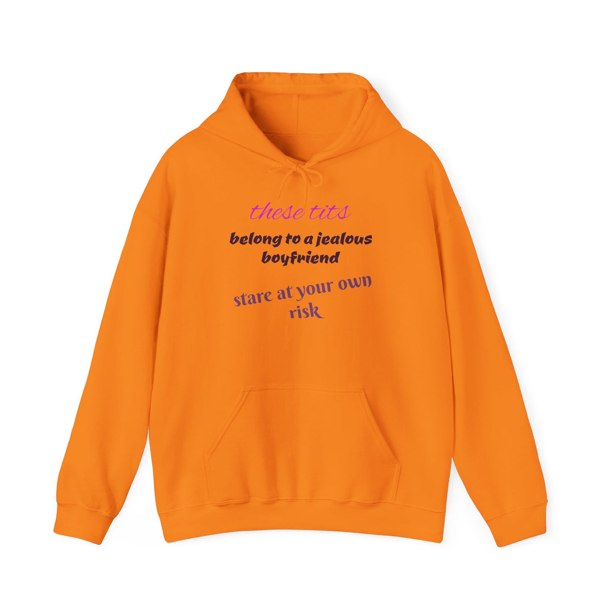 Jealous Boyfriend Hoodie, Funny Sweatshirt Gift, Statement Hoodie, Casual Streetwear, Unique Gift for Her, Playful Graphic Wear