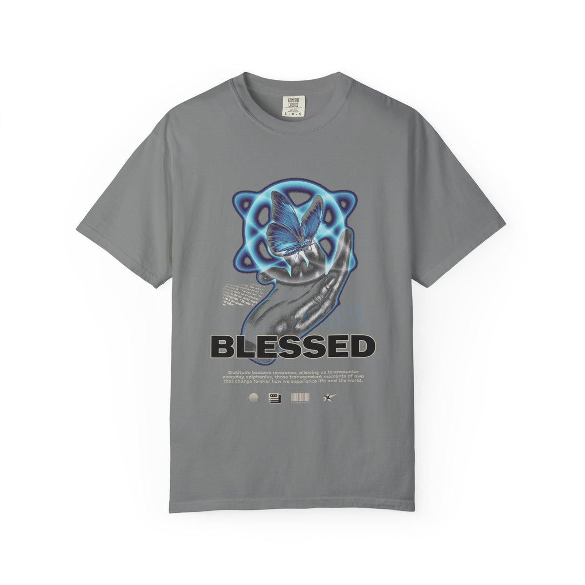 Blessed Unisex Garment-Dyed T-Shirt, Spiritual Apparel, Casual Wear, Gift for Him/Her, Everyday Comfort