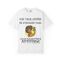 Fun Coffee-Themed Unisex T-Shirt for Parents - Gift for Father's Day, Mother's Day, Birthday, Cozy Family Wear, Humor Tee