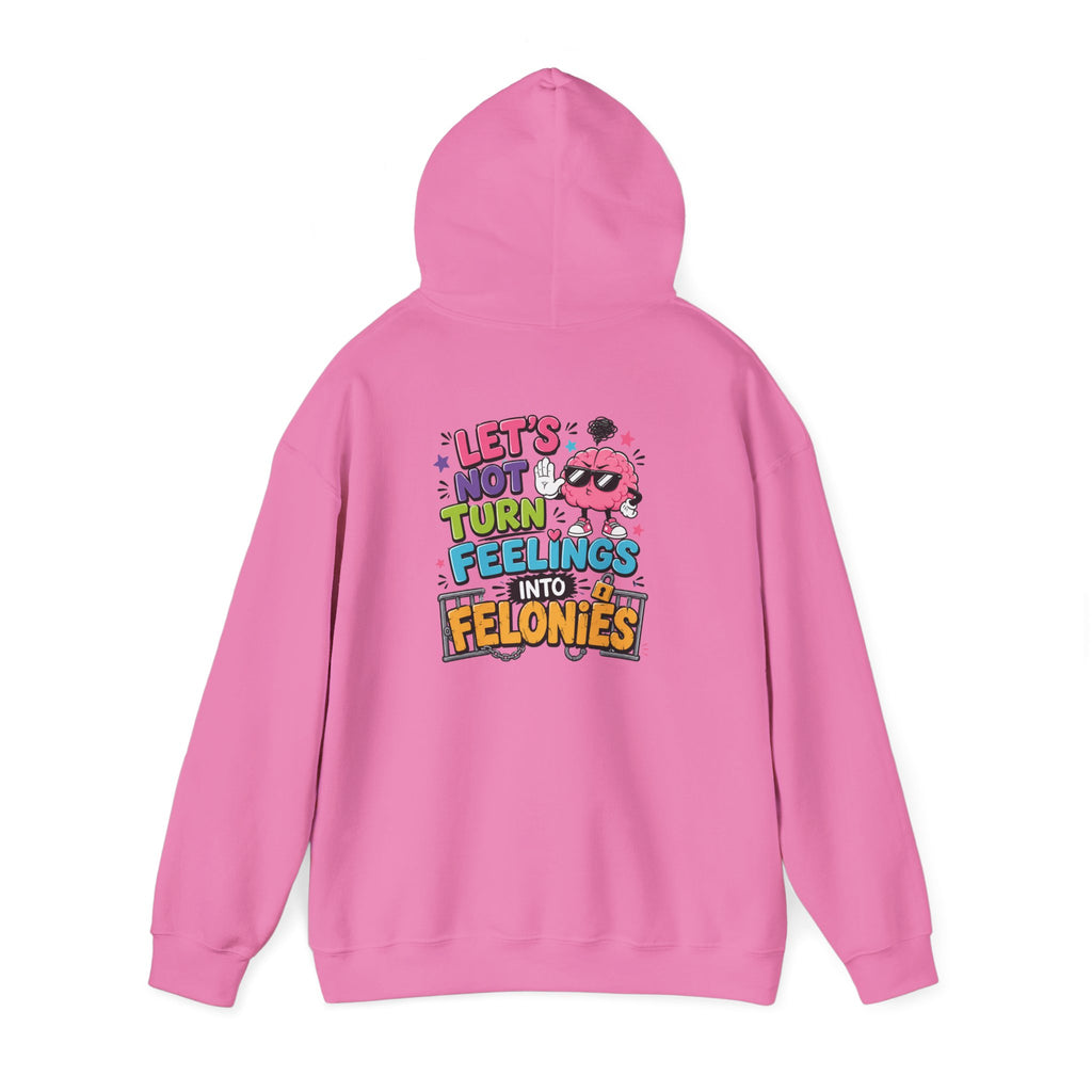 Let’s Not Turn Feelings Into Felonies Hoodie