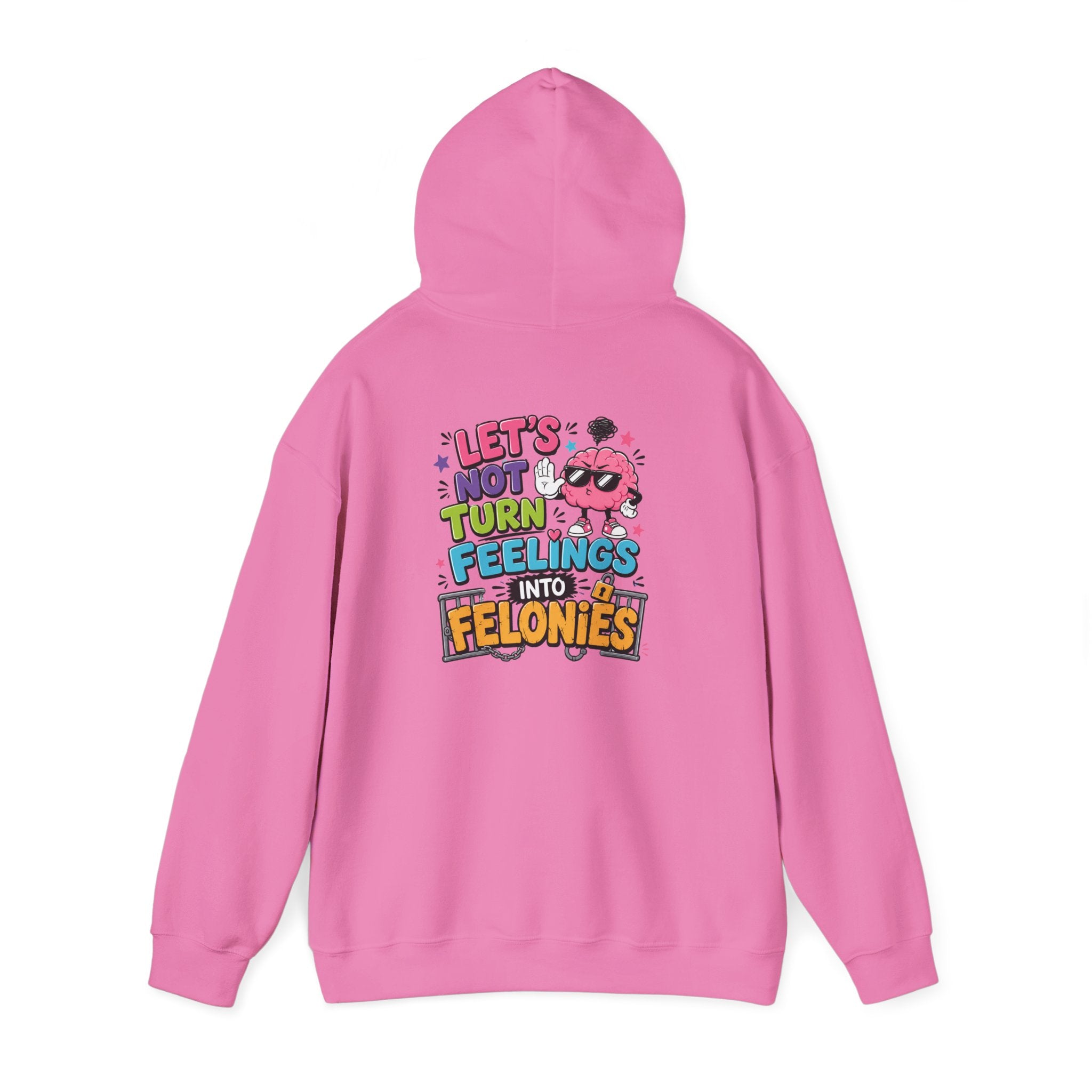 Let’s Not Turn Feelings Into Felonies Hoodie
