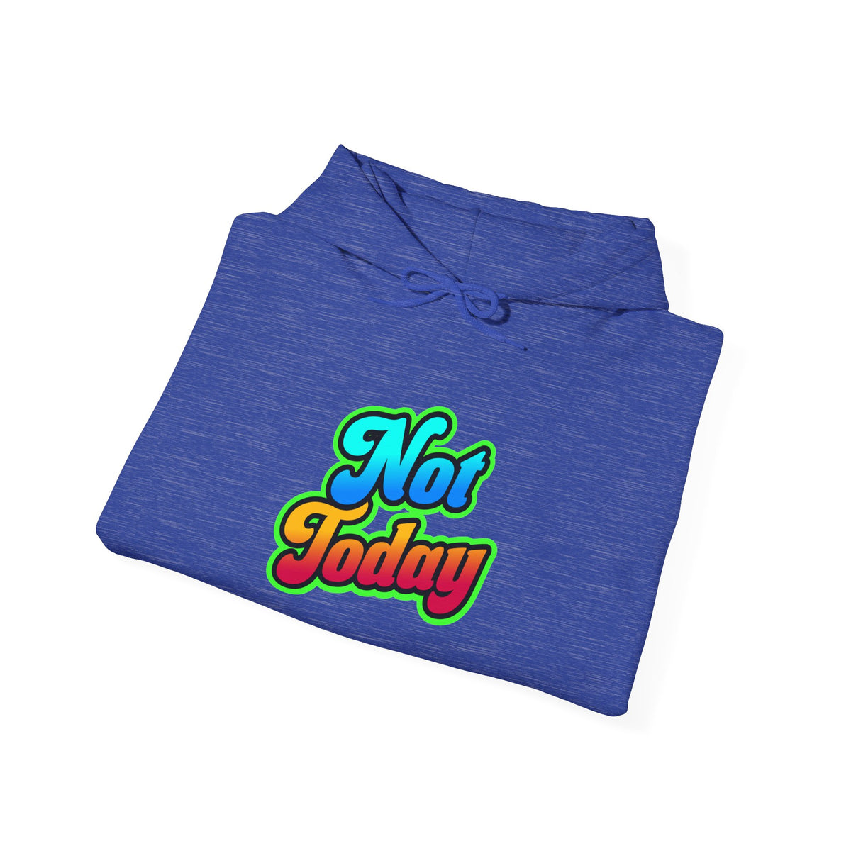 Chill Vibes Hoodie - Unisex Heavy Blend™ Hooded Sweatshirt with 'Not Today' Design, Cozy Casual Wear, Birthday Gift, Self-Care, [...]