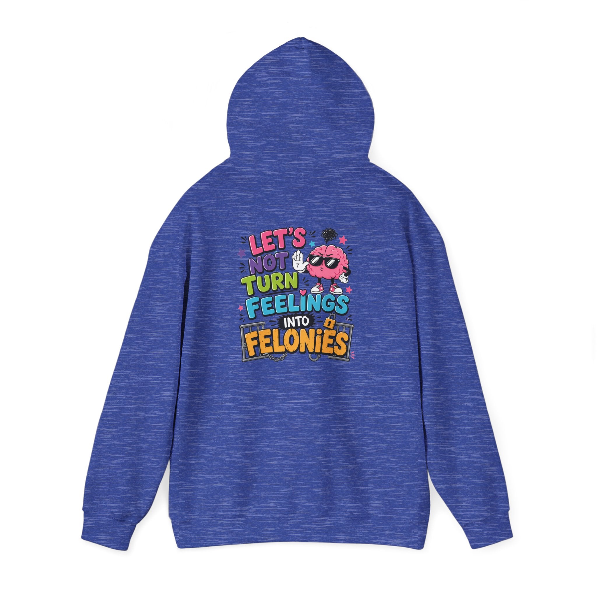 Let’s Not Turn Feelings Into Felonies Hoodie