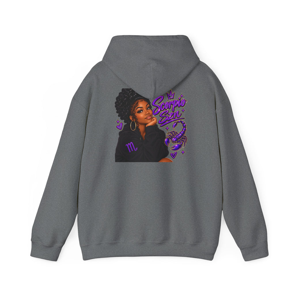 Scorpio Queen Zodiac Graphic Hoodie