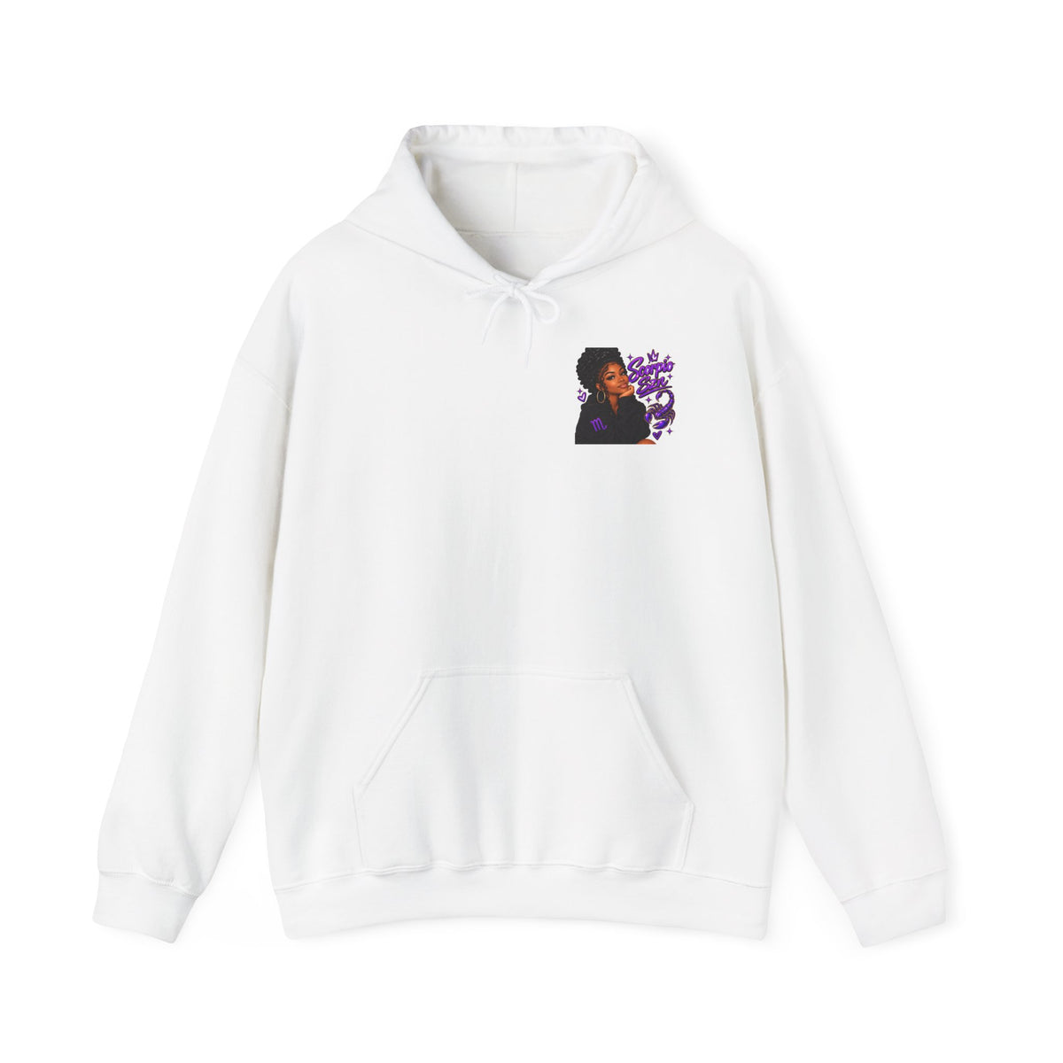 Scorpio Queen Zodiac Graphic Hoodie