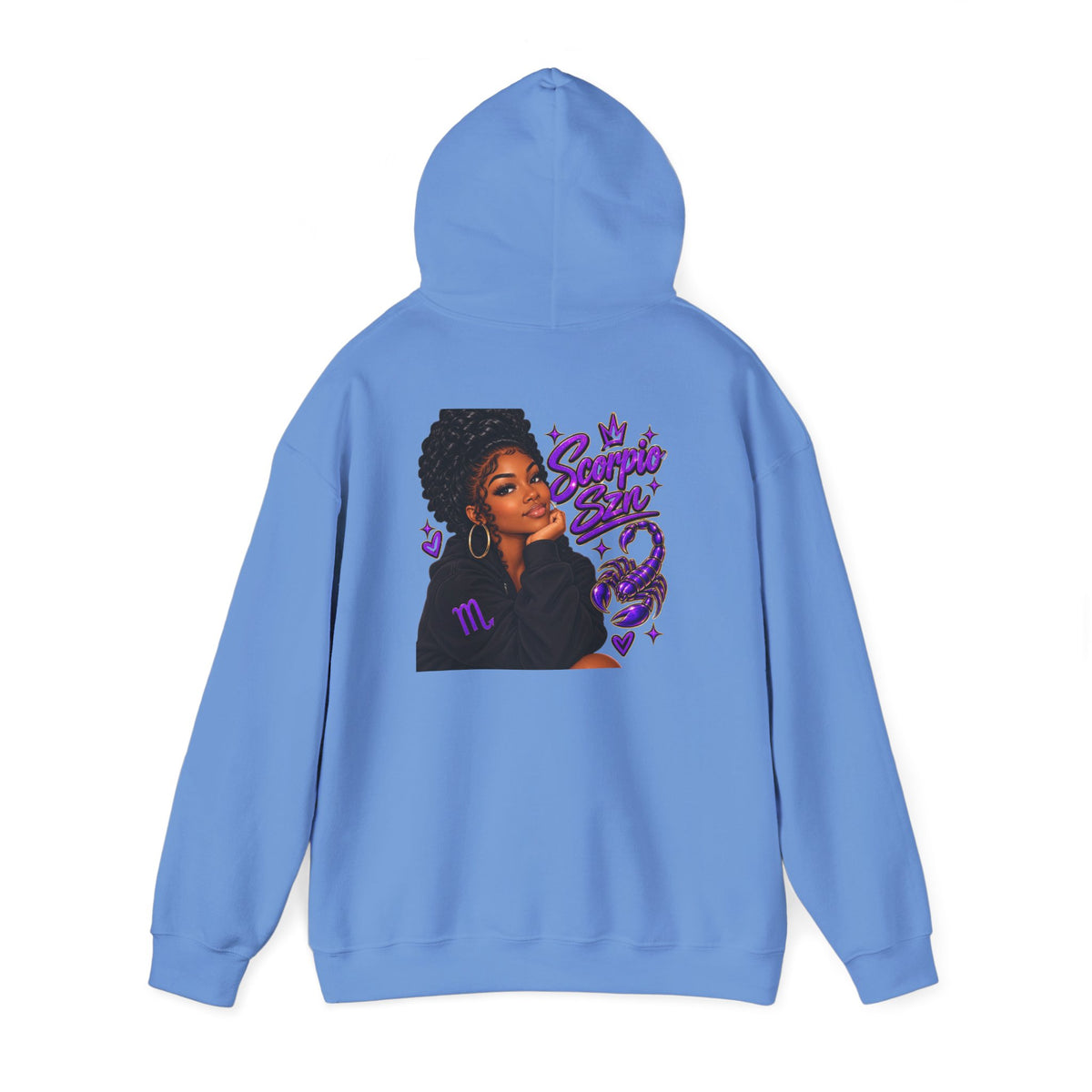 Scorpio Queen Zodiac Graphic Hoodie