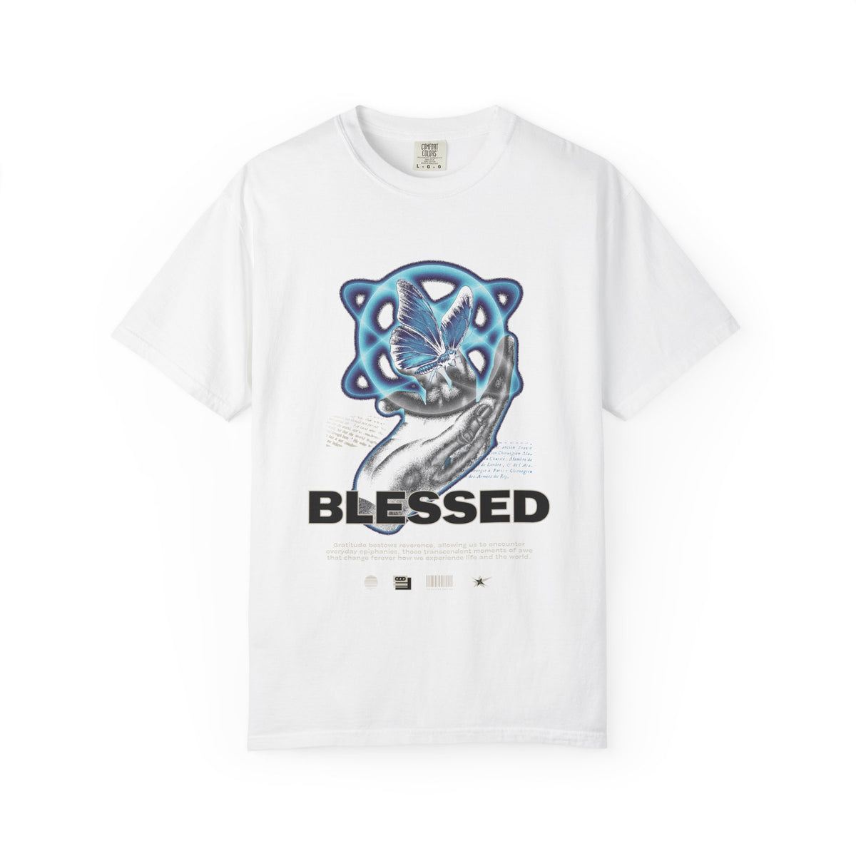 Blessed Unisex Garment-Dyed T-Shirt, Spiritual Apparel, Casual Wear, Gift for Him/Her, Everyday Comfort