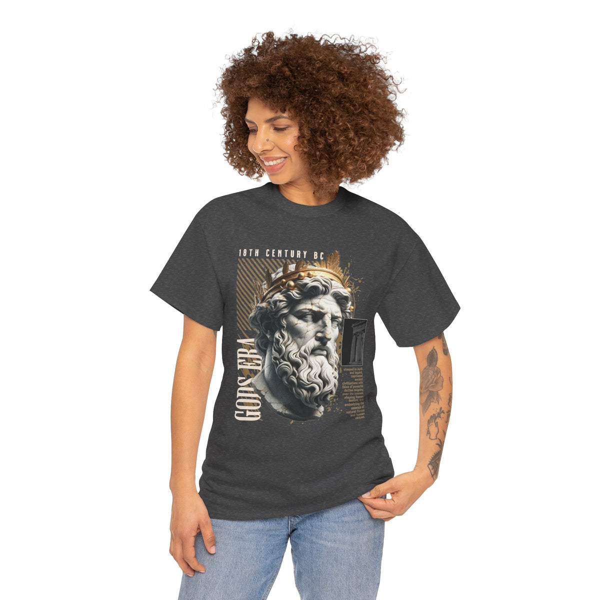 Gods Era Vintage Art-Inspired Unisex Heavy Cotton Tee, Graphic Tee, Unisex Casual Wear, Comfortable Everyday Style, Gift for Art Lovers, Unique [...]