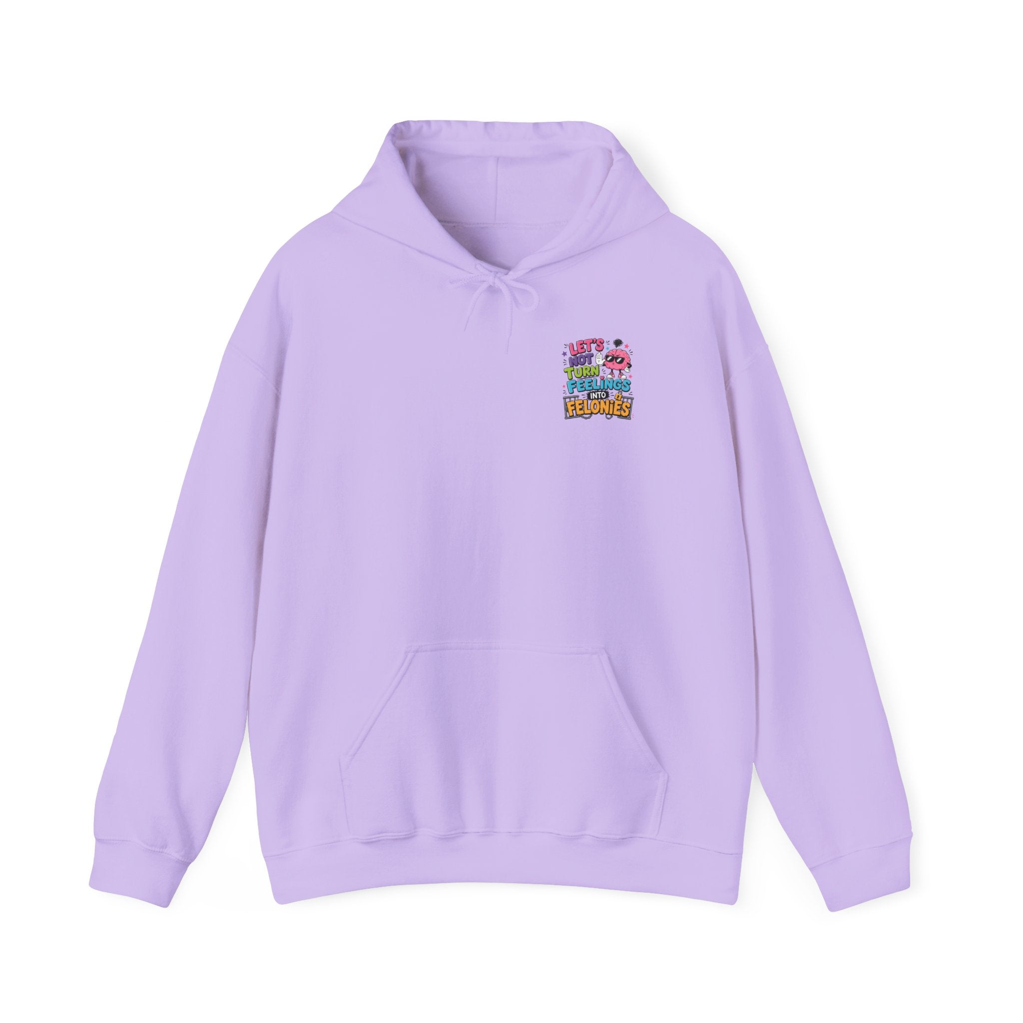 Let’s Not Turn Feelings Into Felonies Hoodie
