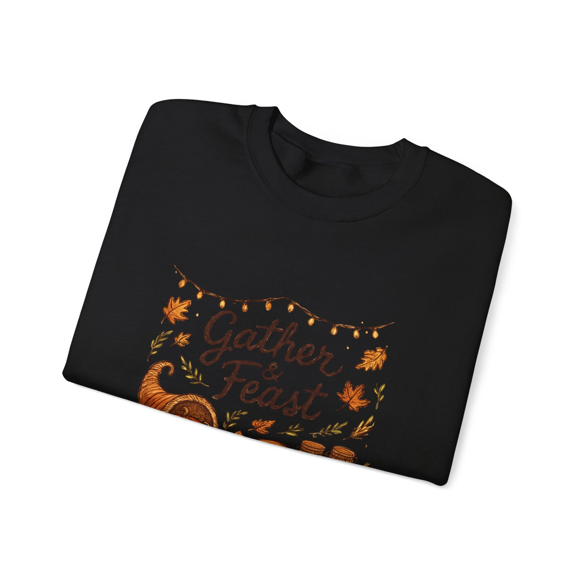 Gather & Feast Thanksgiving Fall Crewneck Sweatshirt