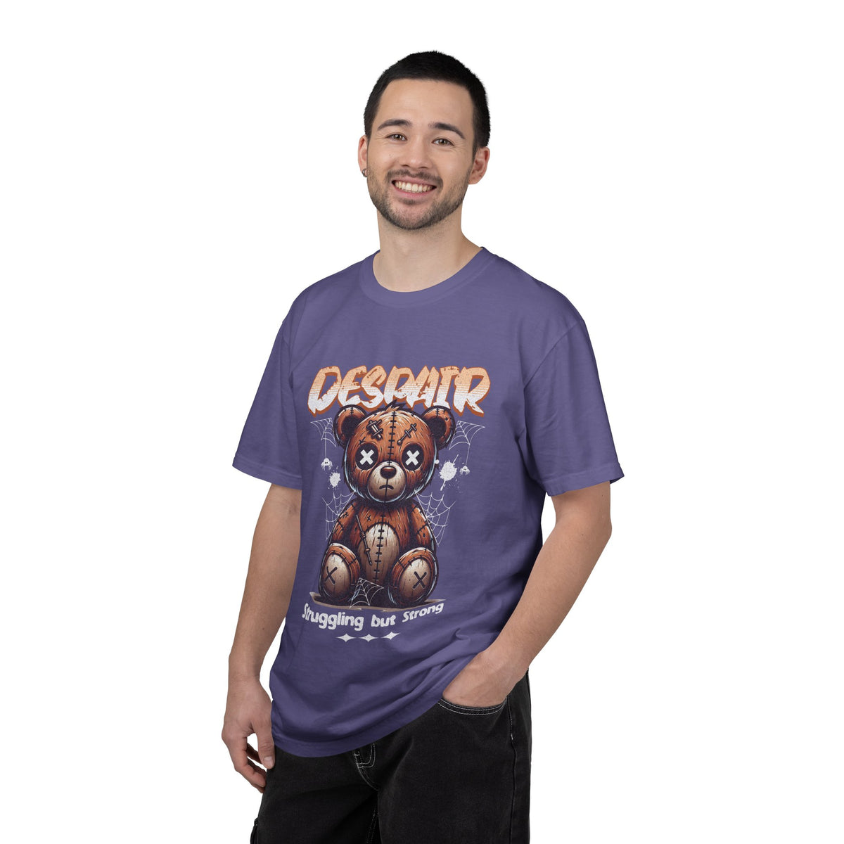 Despair Teddy 'Struggling But Strong' Graphic T‑Shirt