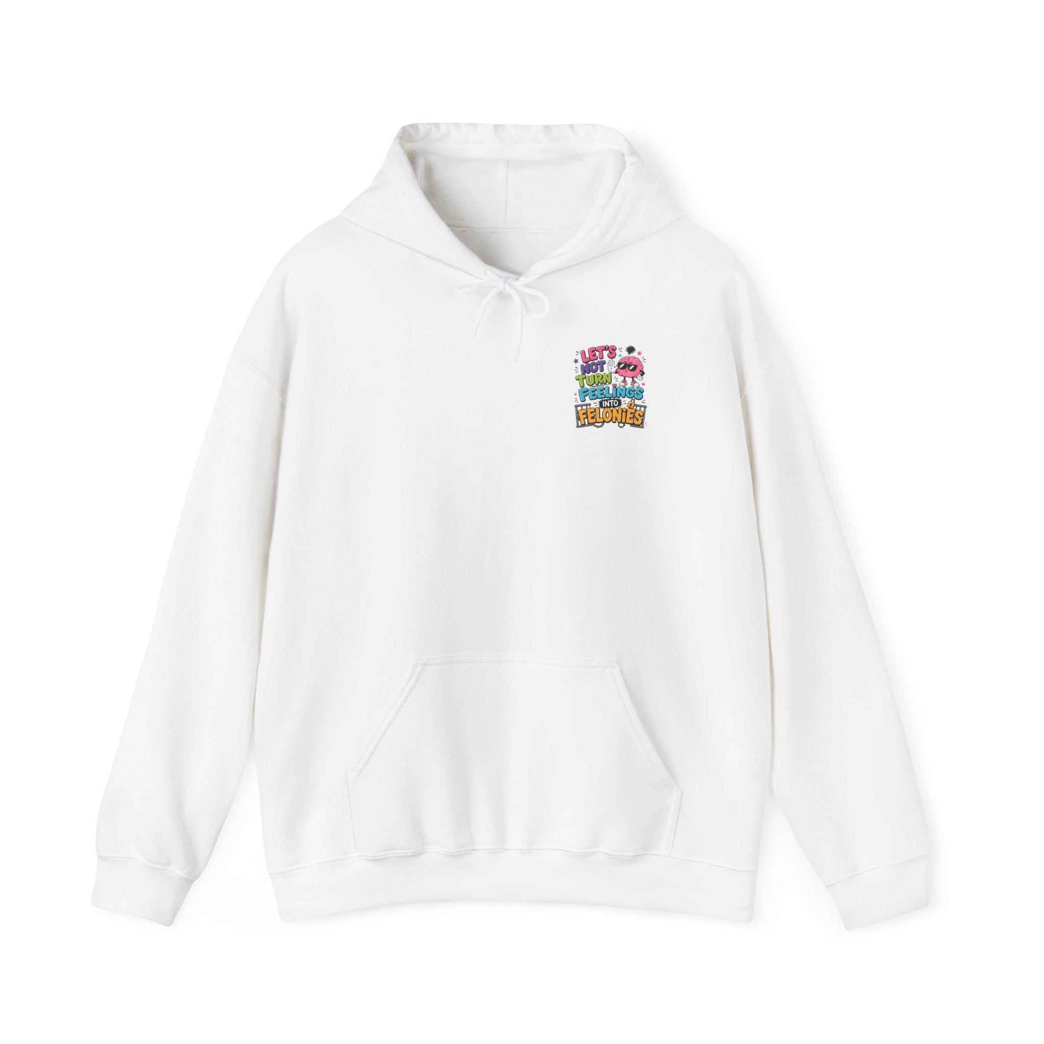 Let’s Not Turn Feelings Into Felonies Hoodie