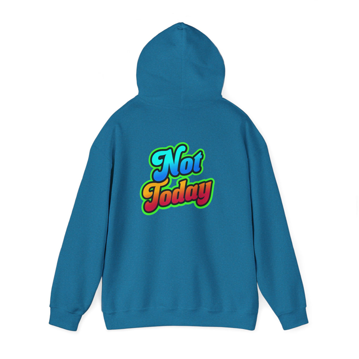 Chill Vibes Hoodie - Unisex Heavy Blend™ Hooded Sweatshirt with 'Not Today' Design, Cozy Casual Wear, Birthday Gift, Self-Care, [...]