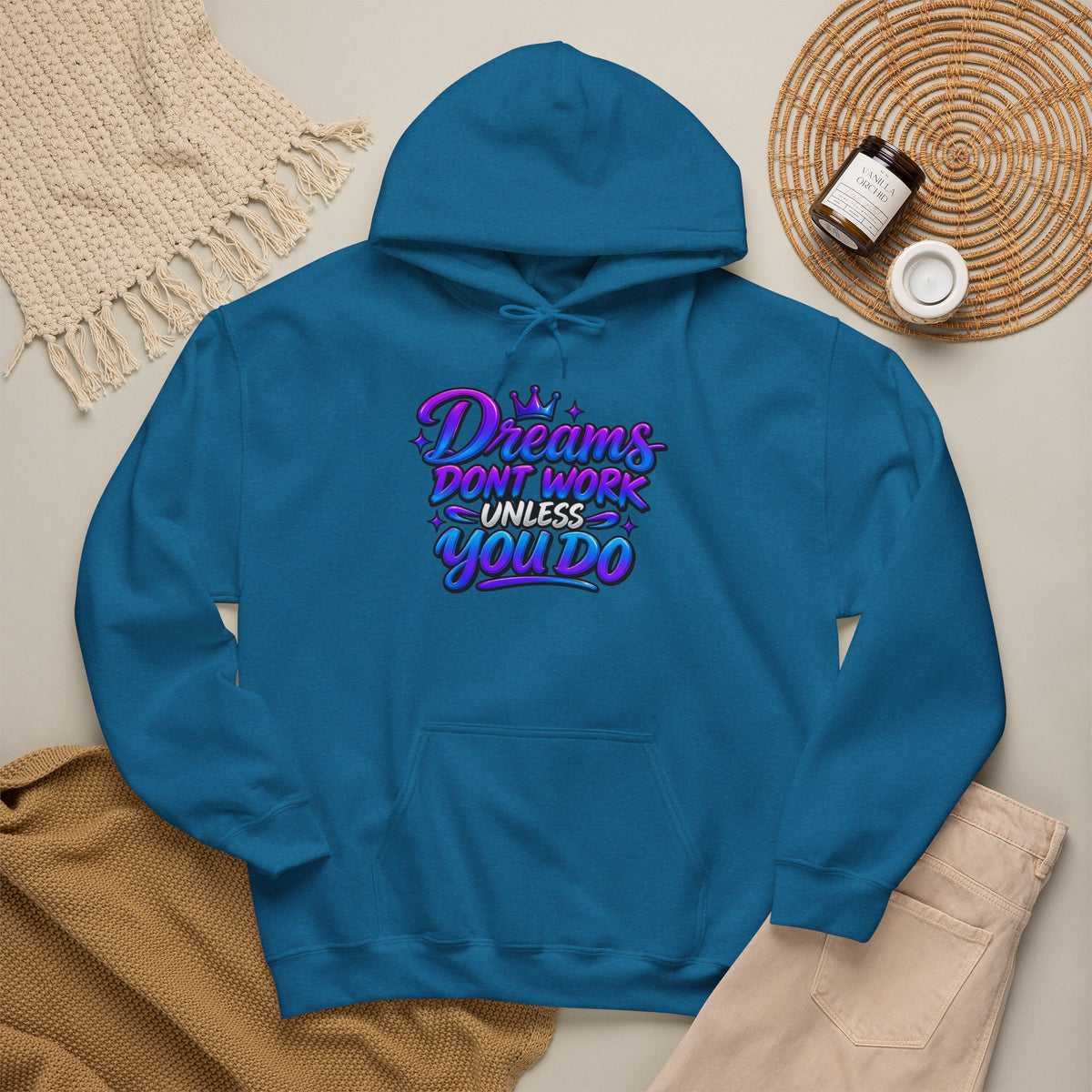 Dreams Dont Work Hoodie