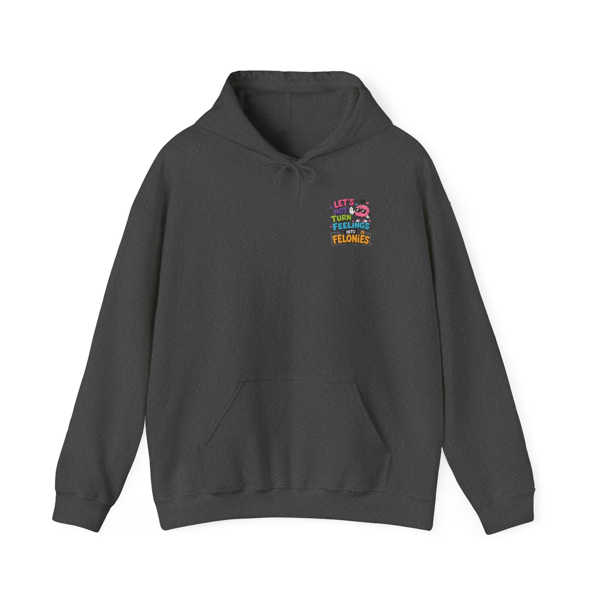 Let’s Not Turn Feelings Into Felonies Hoodie