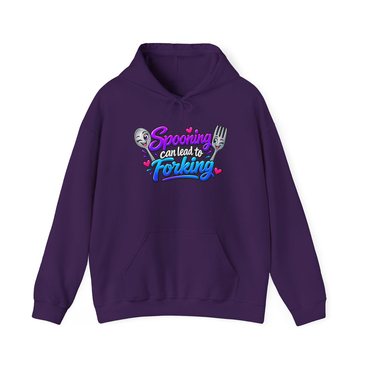 Spooning Can Lead to Forking Hoodie