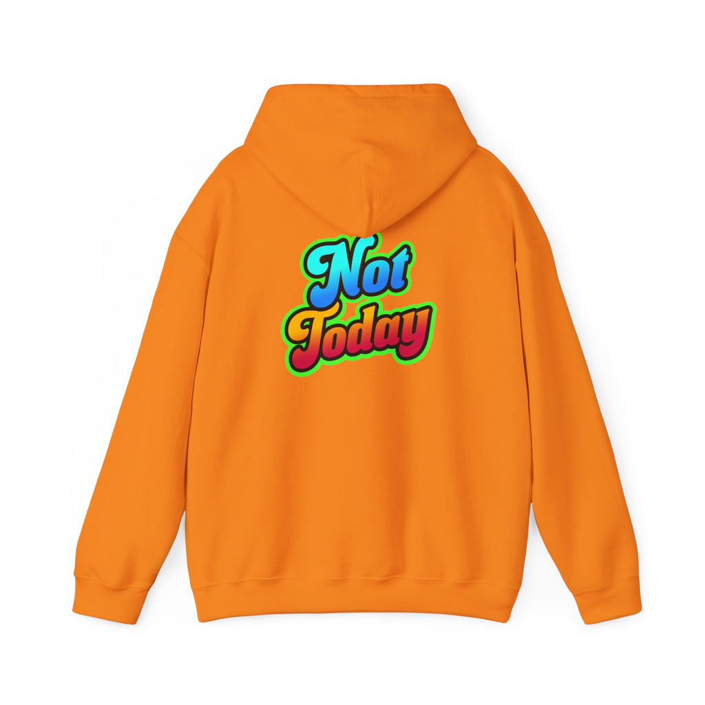 Chill Vibes Hoodie - Unisex Heavy Blend™ Hooded Sweatshirt with 'Not Today' Design, Cozy Casual Wear, Birthday Gift, Self-Care, [...]