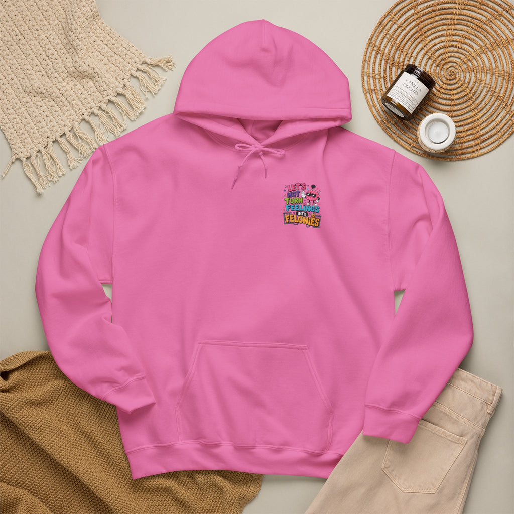 Let’s Not Turn Feelings Into Felonies Hoodie