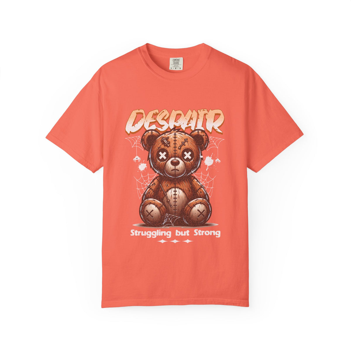Despair Teddy 'Struggling But Strong' Graphic T‑Shirt