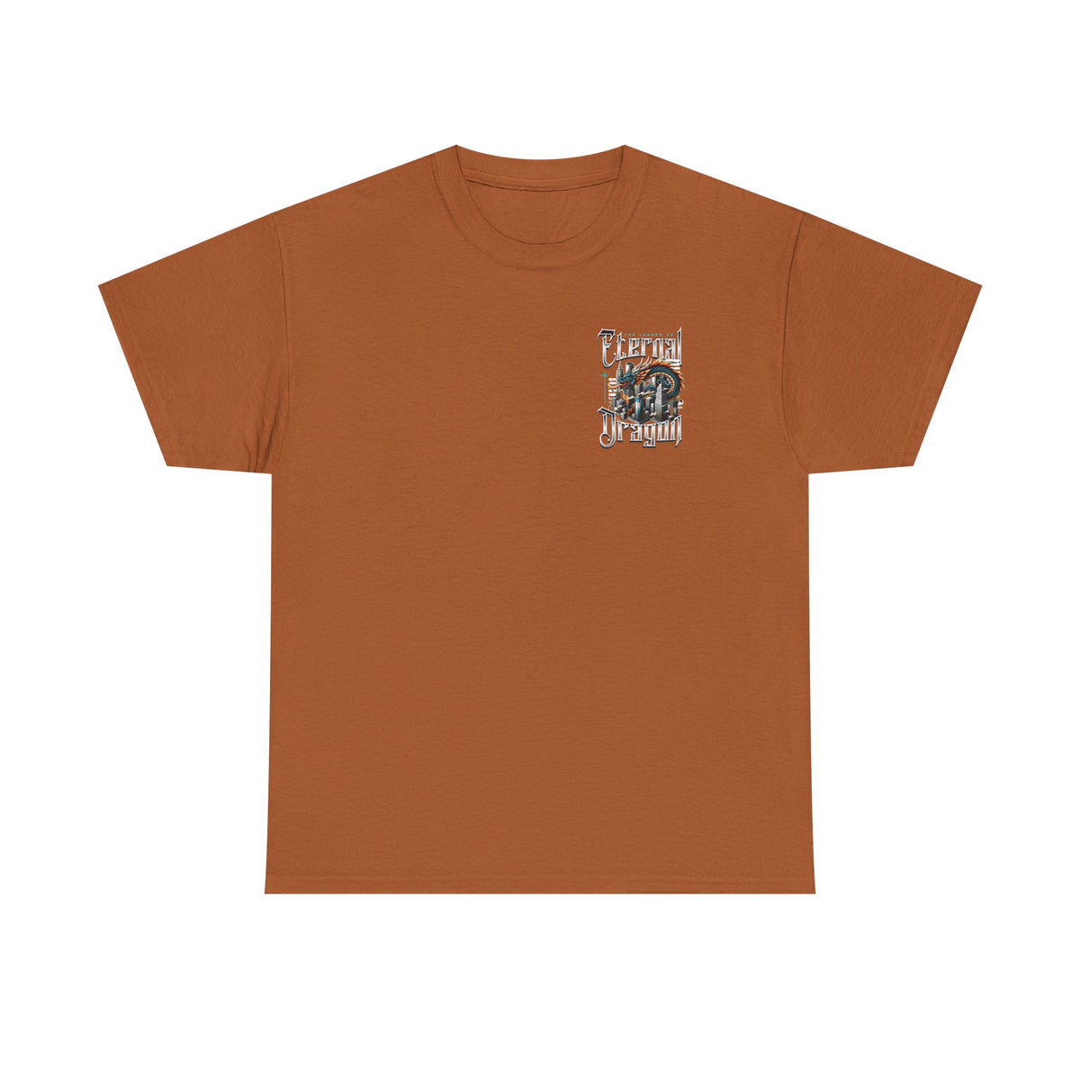 Electric Dragon T‑Shirt — Retro City Dragon Graphic Tee