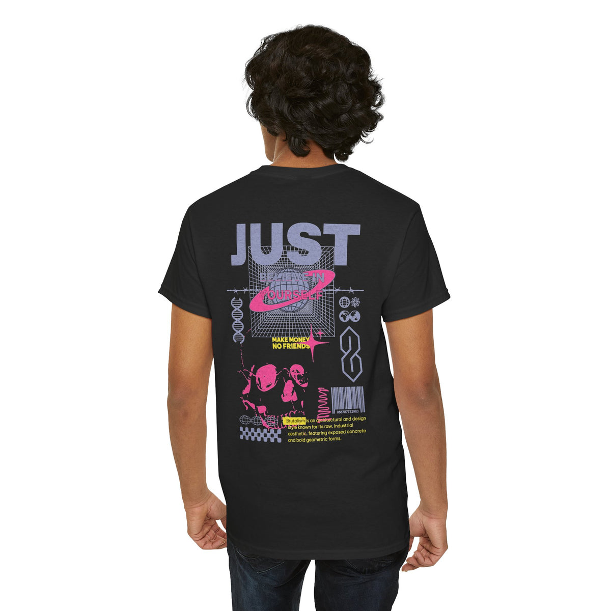 Trendy Graphic Tee with Bold Designs, Streetwear Fashion, Unisex Cotton Shirt, Perfect for Parties, Gifting & Casual Wear